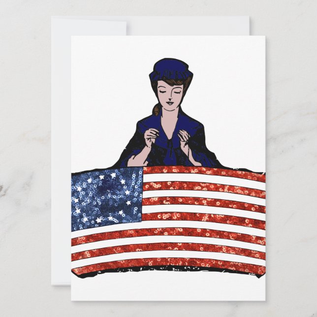 bandeira americana betsy ross (Frente)