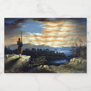 Bandeira Americana Celestial no Céu, Guerra Civil