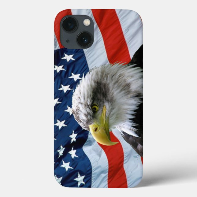 Bandeira americana da águia americana (Verso)