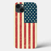 Bandeira Americana Desbotada