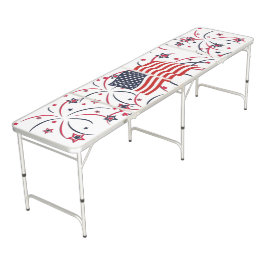 Bandeira Americana e Fireworks