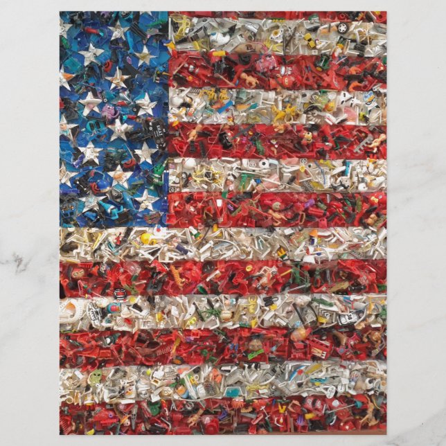 bandeira americana grunge (Frente)