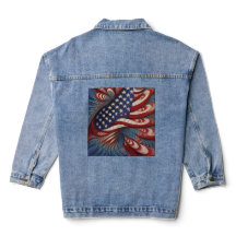 Bandeira Americana Patriótica Fractal