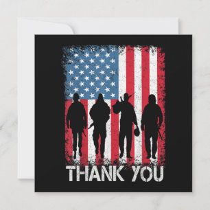 Bandeira Americana Patriótica Obrigado