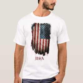 Bandeira Americana Patriótica T-Shirt