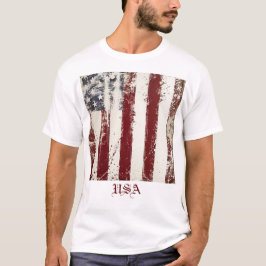 Bandeira Americana Patriótica T-Shirt