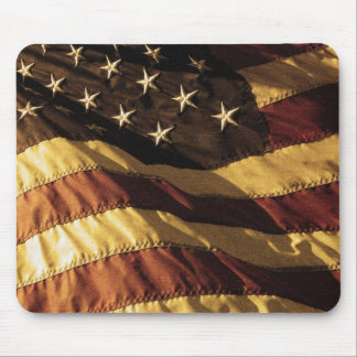 Bandeira americana primitiva Mousepad