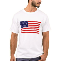 Bandeira americana T-Shirt em 4 de julho