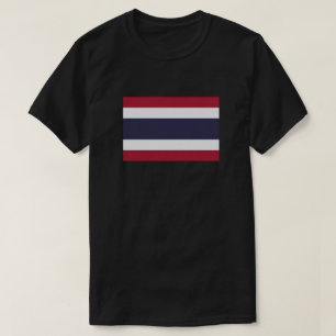 Bandeira básica tailandesa T-Shirt