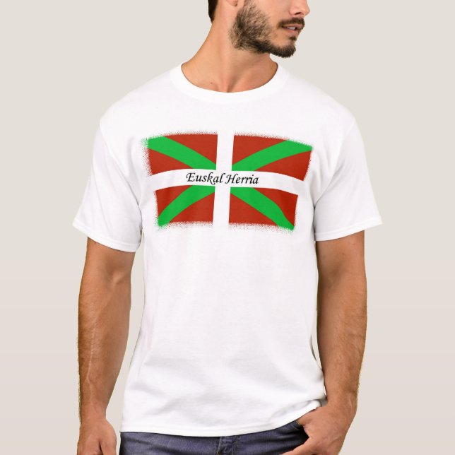 Bandeira Basque com a camisa de Euskal Herria (Frente)