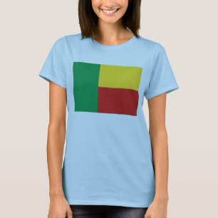 Bandeira Benin x Mapa T-Shirt