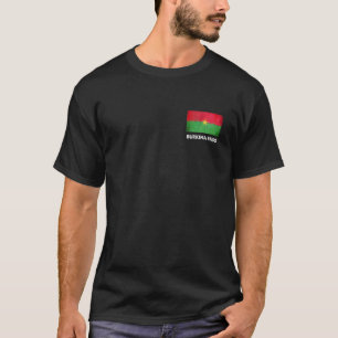 Bandeira Burkina Faso Camisa Burkina T Camisa