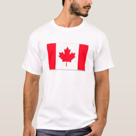 Bandeira canadense. CANADÁ. Camiseta