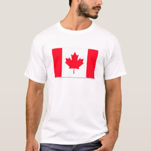Bandeira canadense. CANADÁ. Camiseta