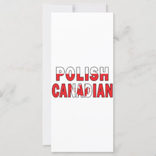 Bandeira Canadense Polonesa