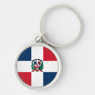 Bandeira Chaveiro da República Dominicana