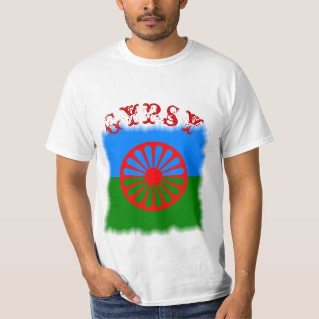 Bandeira cigana T-Shirt (Frente)