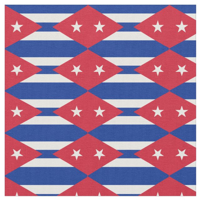 Bandeira Cubana e Tecido de Trendy Cuba/moda (Detalhe)