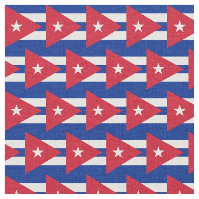 Bandeira Cubana e Tecido de Trendy Cuba/moda (Detalhe)