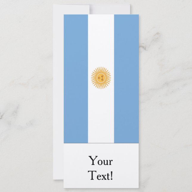 Bandeira da Argentina (Frente)