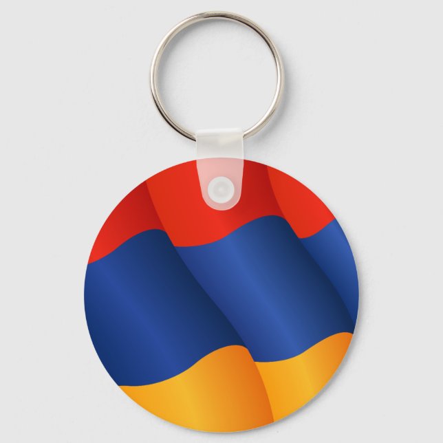 Bandeira da Armênia - chaveiro (Frente)
