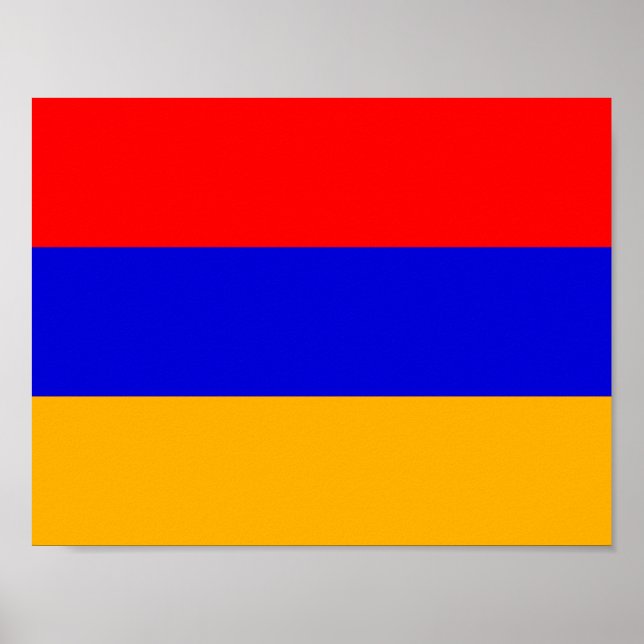 Bandeira da Armênia - Poster (Frente)
