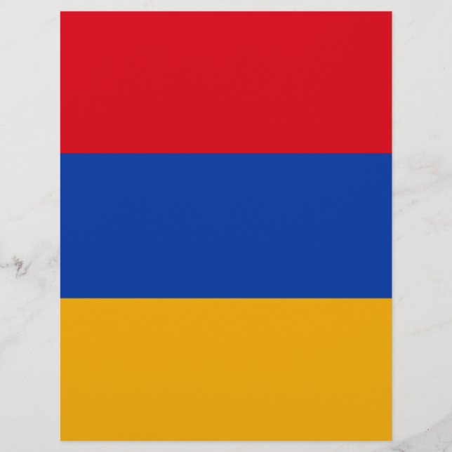 Bandeira da Armênia - Yeraguyn (Frente)