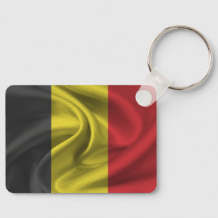 Bandeira da Bélgica Chaveiro