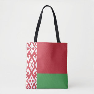Bandeira da Bielorrússia Patriótica Tote Bag