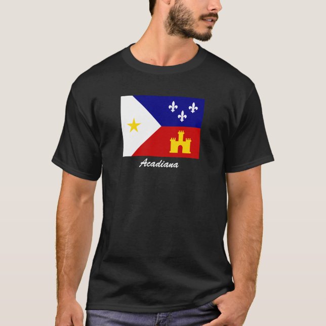 Bandeira da camisa de Acadiana (Frente)