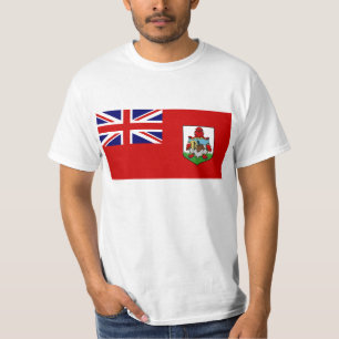 Bandeira da camisa de Bermuda T