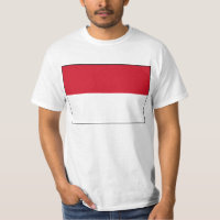 Bandeira da camisa de Indonésia T