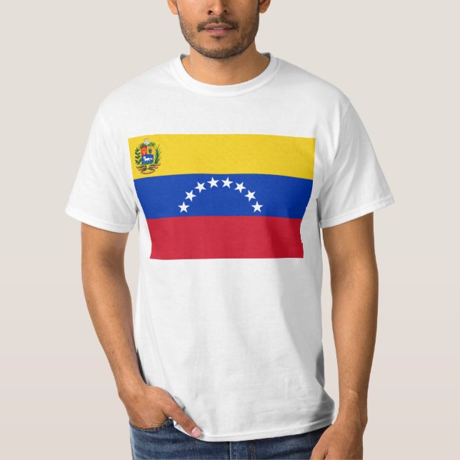 Bandeira da Camisa T Venezuela (Frente)
