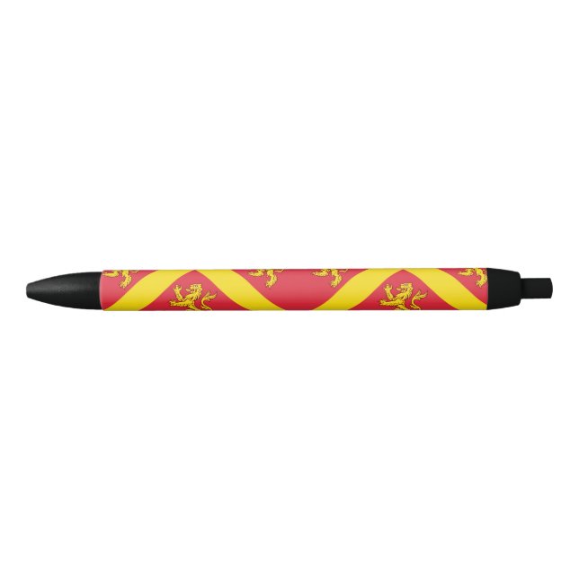 Bandeira da Caneta de Tinta Preta de Anglesey (Frente)