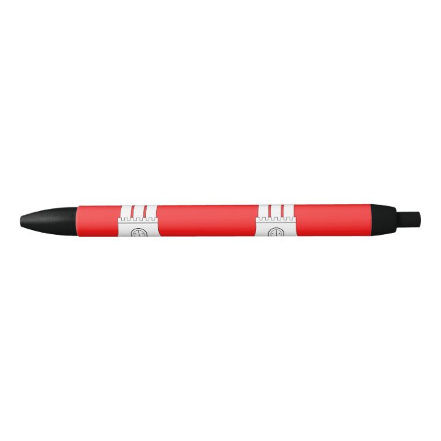 Bandeira da Caneta de tinta preta de Hamburgo (Frente)