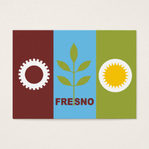 Bandeira da cidade de Fresno