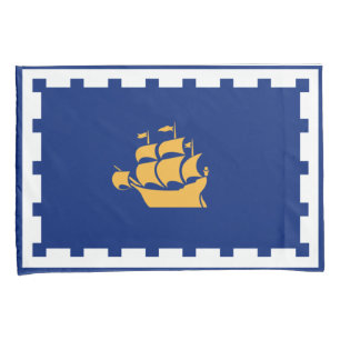 Bandeira da Cidade do Quebec (Québec, Canadá)