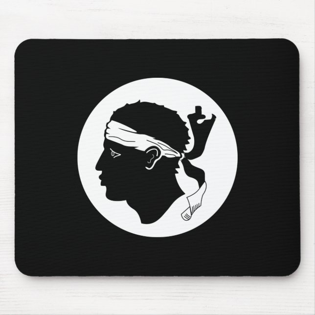 Bandeira da Córsega Mousepad (Frente)