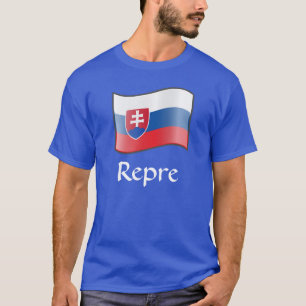 Bandeira da Eslováquia Repre T-Shirt