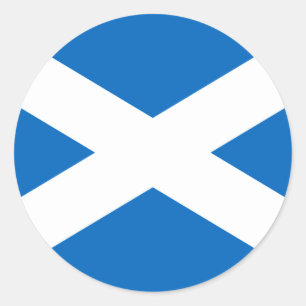Bandeira da etiqueta de Scotland