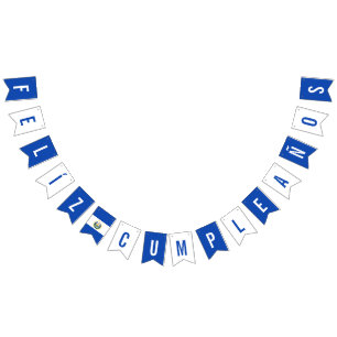 Bandeira da Festa de aniversário de El Salvador