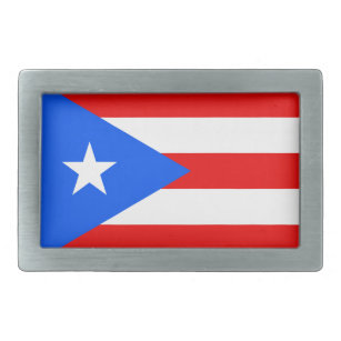 Bandeira da fivela de cinto de Puerto Rico
