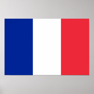 Bandeira da França Poster