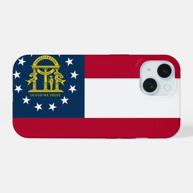 Bandeira da Geórgia (Verso Horizontal)