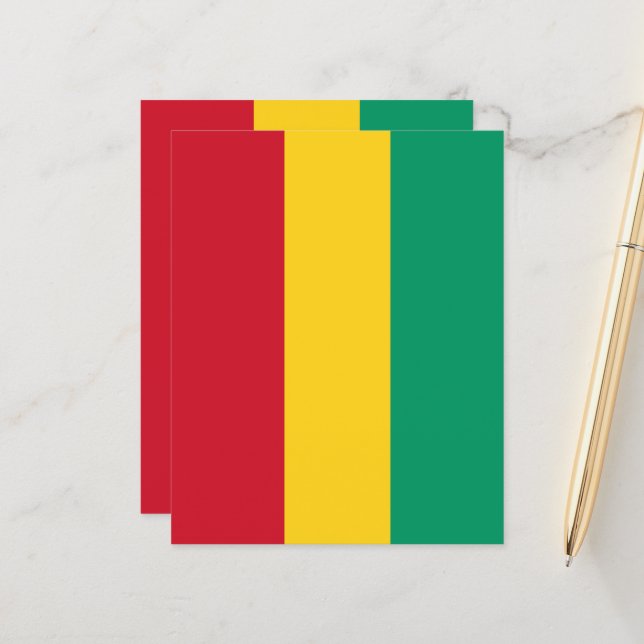 bandeira da Guiné (Frente/Verso In Situ)