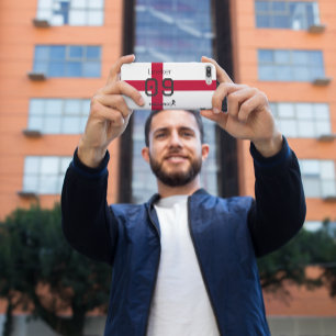 Bandeira da Inglaterra Orgulho do Futebol Nome Per