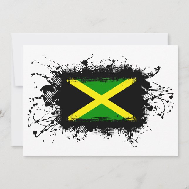 bandeira da Jamaica (Frente)