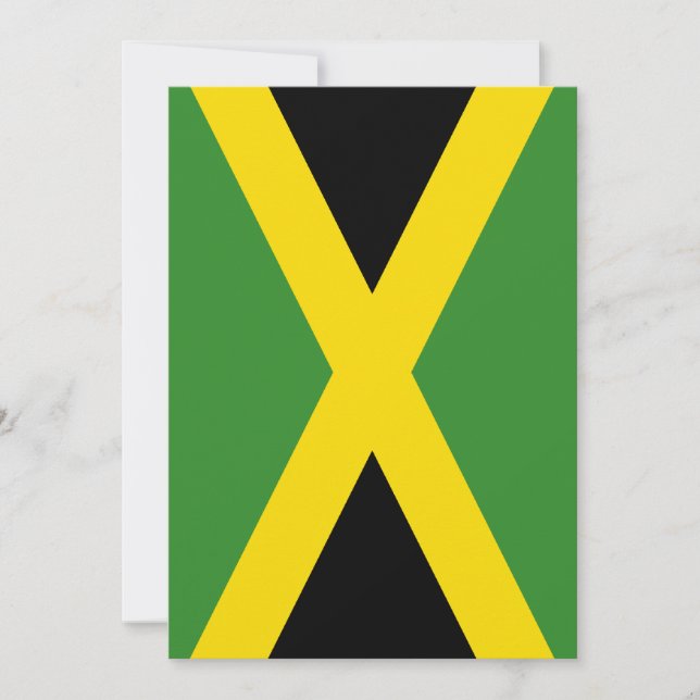 Bandeira da Jamaica (Frente)