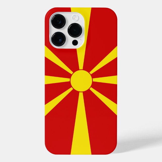 Bandeira da Macedônia do Norte (Verso)