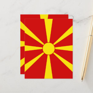 Bandeira da Macedônia do Norte